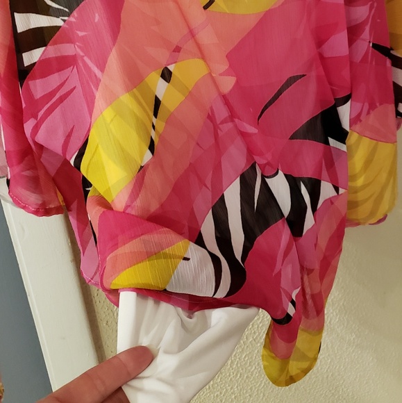 ❤️SOLD!❤️Ruby Rd. Chiffon Flowing Style - Picture 3 of 8